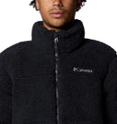 WM748 Columbia Men's Puffect II Sherpa Jacket Black Small - Brand New