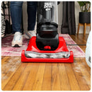 DIRT DEVIL MULTI-SURFACE+ UPRIGHT VACUUM UD76230 BLACK/RED - Like New
