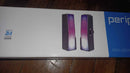 PERIPHIO RGB 2.0 SOUNDBAR WITH 7 RGB MODES, AND BLUETOOTH OR AUX - BLACK - Brand New