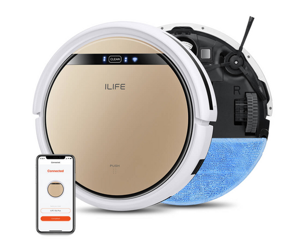ILIFE V5s Pro Robot Vacuum / Mop Combo Slim Automatic Self-Charging Robot Vacuum - Like New