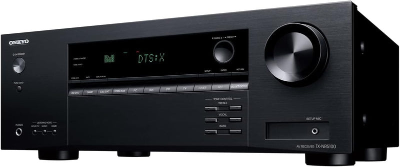 Onkyo TX-NR5100 7.2-Channel 8K Smart AV Receiver - Black - Like New
