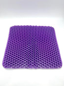 BMFEW Gel Seat Cushion, Double Thick Gel Cushion for Long Sitting - PURPLE - Like New