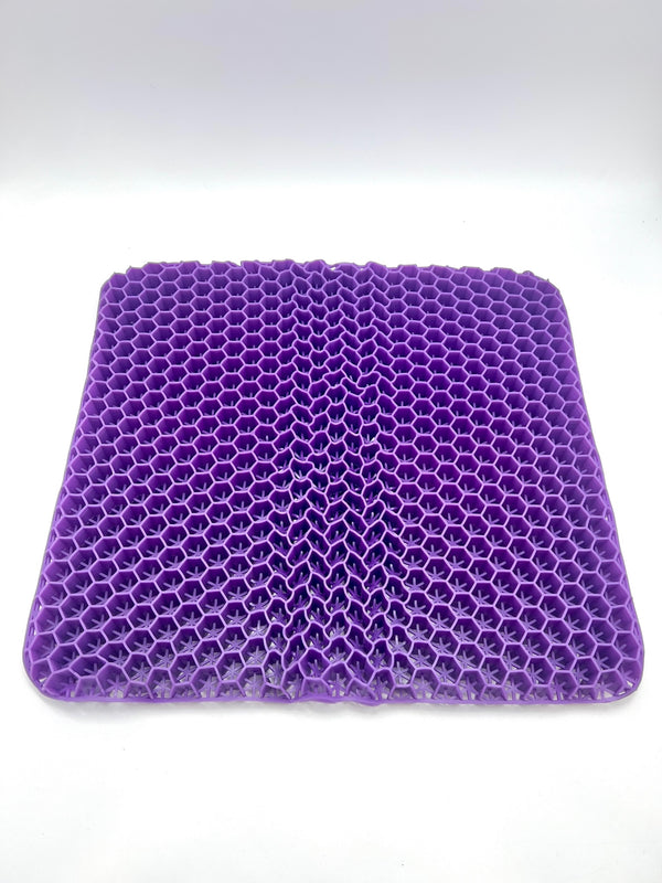 BMFEW Gel Seat Cushion, Double Thick Gel Cushion for Long Sitting - PURPLE - Like New