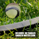 RELXITL NON-EXPANDING GARDEN HOSE 75FT – FLEXIBLE WITH 10-FUNCTION SPRAY NOZZLE - Like New