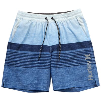 HURLEY YOUNG MENS HURLEY EPIC OMBRE VOLLEY SWIM TRUNKS - SIZE : L - DEEP EMERALD - Brand New