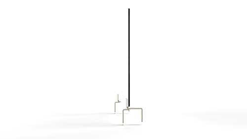 GHENT CLEAR PARTITION EXTENDER WITH ATTACHED CLAMP GHEPEC2429A - CLEAR - Brand New