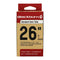 BLACKBURN 26" BIKE TUBE, FITS TIRES WIDTH 1.75" TO 2.25" - BLACK - Like New