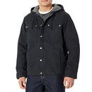AMAZON BASICS MEN'S INSULATED RELAXED FIT HOODED WORKWEAR JACKET BLACK MEN M - Brand New