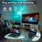 TTQ Wireless HDMI Transmitter and Receiver, 4K Decode 1080P Output, WIRELESS - Brand New
