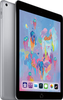 For Parts: IPAD 6TH GEN 9.7" 32GB WI-FI MR7F2LL/A - PHYSICAL DAMAGE-CRACKED SCREEN/LCD