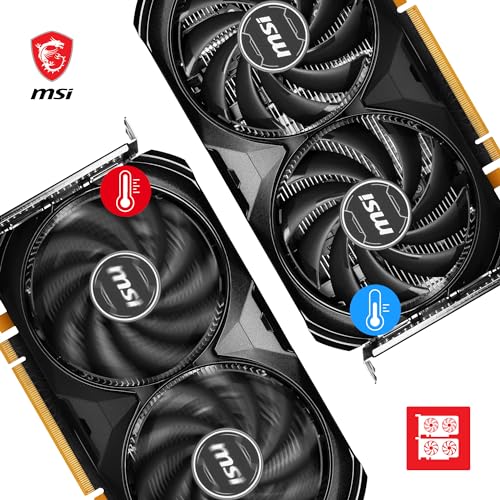 MSI Gaming GeForce RTX 4060 8GB GDDR6 OC V516-004R - Black - Like New