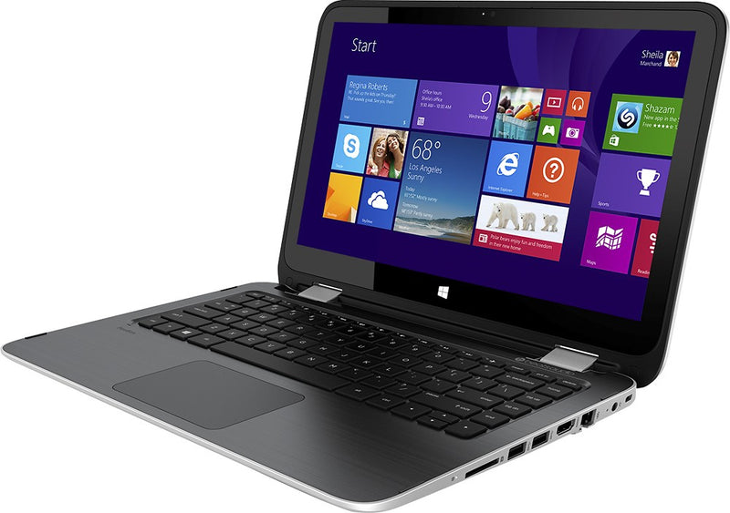 HP PAVILION 13 X360 13" 1366X768 +TOUCH I3-4030U 4GB RAM 500GB HDD - SILVER - Like New