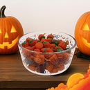 DURA LIVING SPOOKY DESIGN A06700 HALLOWEEN GLASS FOOD STORAGE CONTAINERS - Brand New