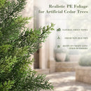 Vitalismo 3FT Artificial Cedar Trees Set of 2 for Outdoor Front Porch - Brand New
