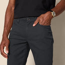 AMAZON ESSENTIALS MEN'S SLIM-FIT PANTS 5-POCKET STRETCH TWILL CHARCOAL 30W X 32L - Brand New