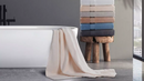 KATHY IRELAND ZERO TWIST COTTON PLUSH OVERSIZED BATH SHEET SET (2 PACK) - WHITE - Like New