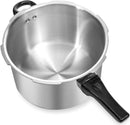 Barton 6Qt Pressure Canner w/Release Valve 99904 - Silver - Like New