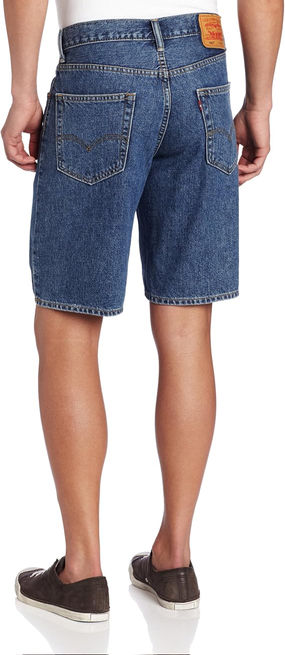 LEVI'S MEN'S 550 SHORT - SIZE: MEN 34 - MEDIUM STONEWASH - Brand New