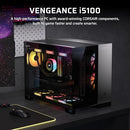CORSAIR VENGEANCE I5100 GAMING PC I9-14900KF 16GB 2TB CS-9030025-NA - GRAY - Like New