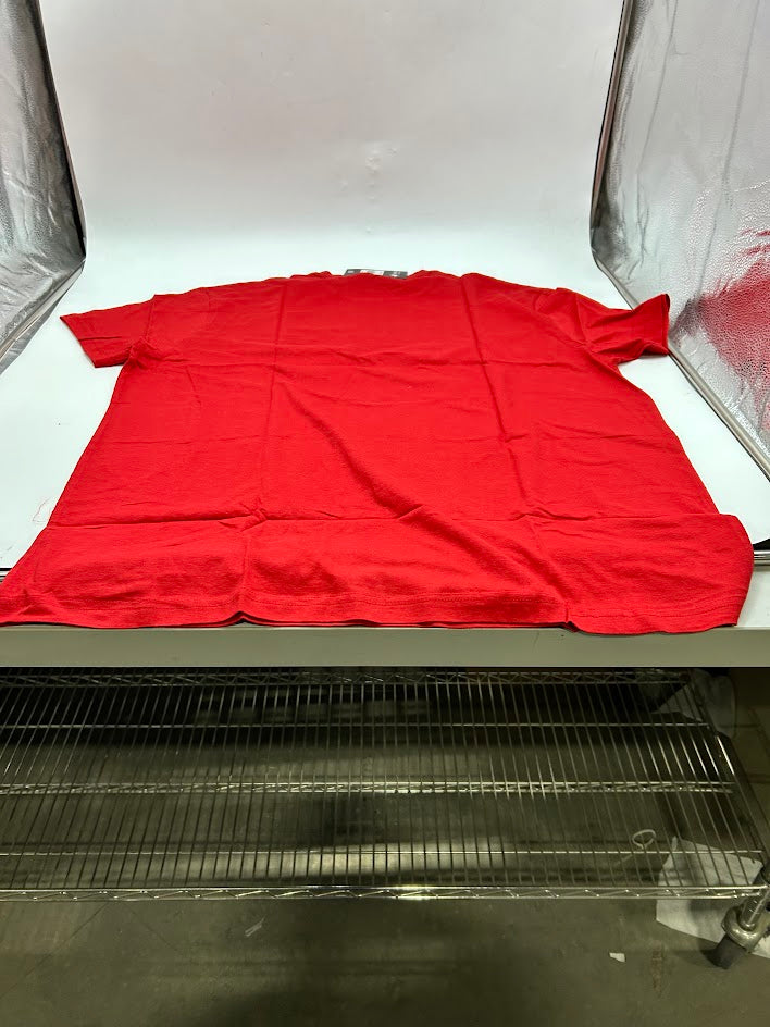 PACIFIC POLO CLUB MEN'S SHORT SLEEVE WITH T-SHIRT - SIZE: MEN XL - RED - Brand New