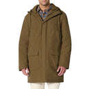 AEMN16508F25 Amazon Essentials Modern Oversized Military Parka Men L Dark Brown - Brand New