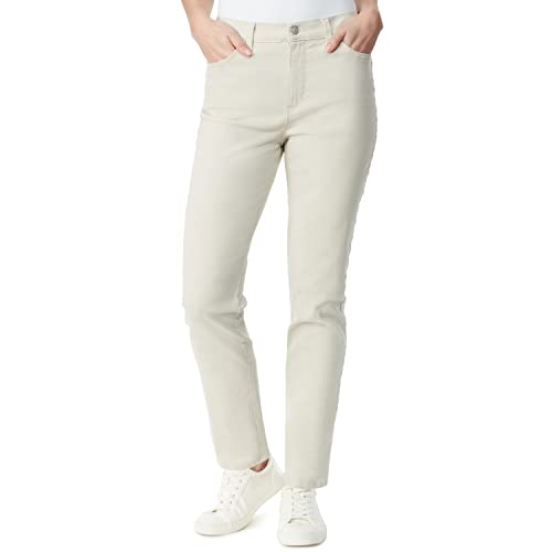 Gloria Vanderbilt Women's Amanda Classic High Rise Tapered Jean Stonewood 12 - Brand New