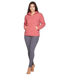B0B9HN6XM3 Colosseum Outdoors Women's Frankie Sherpa 1/4 Jack (Rose, XX-Large) - Brand New