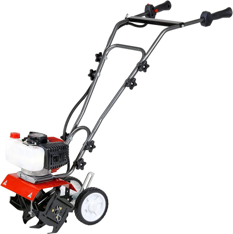 G Rotavator Tiller Garden Power Cultivator Rototiller Electric 52CC 2HP 2-Stroke - Like New