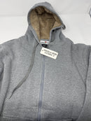 ANGELA BEBE WOMENS HOODIE LONG SLEEVE - SIZE: WOMEN M - GRAY - Brand New
