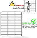 LURIVA SMALL ANIMAL PLAYPEN GGUINEA PIG CAGES 15 X 12 INCH, 24 PANELS BLACK - Like New