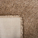 SAFAVIEH Milan Shag Collection 2' x 4' Dark Beige SG180 Solid Non-Shedding - Brand New