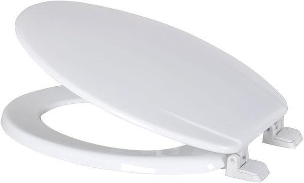 Dream Bath Heavy Duty Elongated Toilet Seat with non-slip seat 807-WH - White New