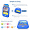 QIAOJOY KIDS LEARNING TABLET EDUCATIONAL LEARNING PAD FOR TODDLERS - BLUE - Like New