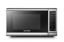 BLACK+DECKER EM720CB7 Digital Microwave Oven Turntable Push-Button Door - Black - Like New