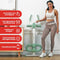 FF FINER FORM FINER FORM ABSLIDER PRO, GYM MACHINE FOR HOME GYM, WHITE/GREEN - Like New