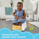 FISHER PRICE FISHER-PRICE™ 2-N-1 TODDLER CHEER FOR ME! POTTY TRAINING -WHITE - Like New