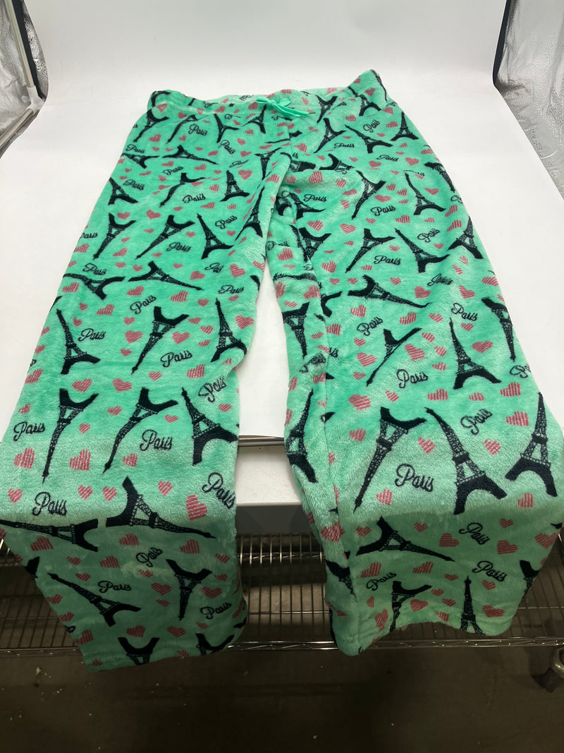 THEAMA TEK COLLECTION MEN’S EXTRA SOFT FLEECE PAJAMAS - XL - PARIS - AP-1871 - Like New
