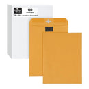 QUALITY PARK POSTAGE SAVING CLEARCLASP, CHEESE BLADE FLAP, BROWN/KRAFT (43768) - Like New