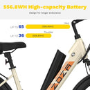 ZDZA ELECTRIC BIKE ZA02 1200W PEAK MOTOR 26'' CITY CRUISER EBIKE - BLUE - Like New
