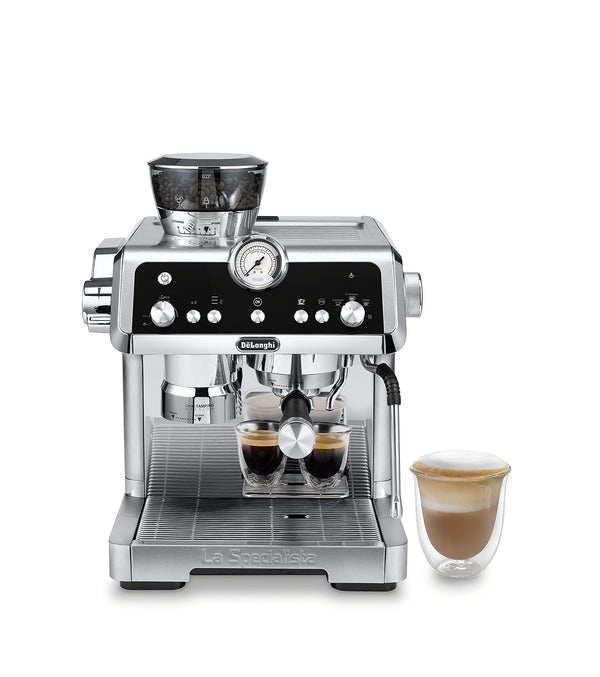 De'Longhi EC9355M La Specialista Prestigio Espresso Machine 1.3L, 1.3L - Silver - Like New