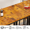 AWQM Bar Table and Chairs Set Industrial Counter Height Pub Table 5 Pieces - Like New