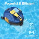 POOL GUARD JET10 PRO Cordless Robotic Vacuum Pool Cleaner - BLUE/WHITE - Like New