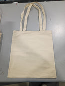 GENERIC CANVAS TOTE BAG - BEIGE - Like New