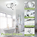 KONDRAS ACRYLIC MODERN HALLWAY LIGHT FOR CEILING 2400LM BRIGHT LED LIGHT FIXTURE - Like New