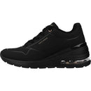 SKECHERS WOMEN'S MILLION AIR ELEVATED AIR SIZE: WOMEN AU/UK 6 BLACK - Like New