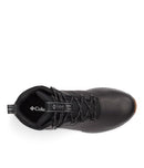BM3372 COLUMBIA MEN'S LANDROAMER EXPLORER WATERPROOF BLACK/DARK GRAY SIZE 8 - Like New