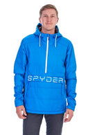 SPYDER MEN'S STANDARD FORCE ANORAK, COLLEGIATE, X-LARGE - Brand New