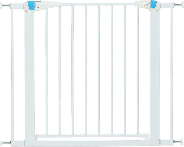 MidWest Homes for Pets 29" Tall Walk-Though Steel Pet Gate, White - Brand New