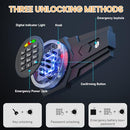 KARBEEN 0.5 CUB FIREPROOF SAFE BOX SMALL SAFE WITH DIGITAL KEYPAD - BLACK - Like New