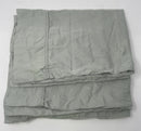 MILANO COLLECTION 1000 THREAD COUNT EGYPTIAN COTTON SHEETS QUEEN - LIGHT GRAY - Like New